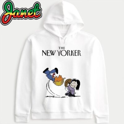 The New Yorker Kamala Harris And Donald Trump Peanuts hoodie