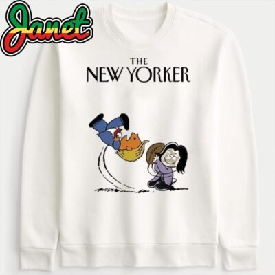 The New Yorker Kamala Harris And Donald Trump Peanuts sweatshirt