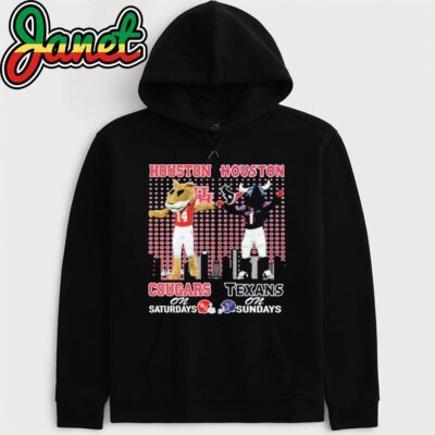 Houston Cougars On Saturdays Shasta Houston Texans Toro On Sundays hoodie