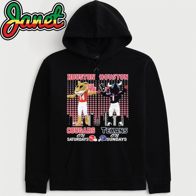 Houston Cougars On Saturdays Shasta Houston Texans Toro On Sundays hoodie