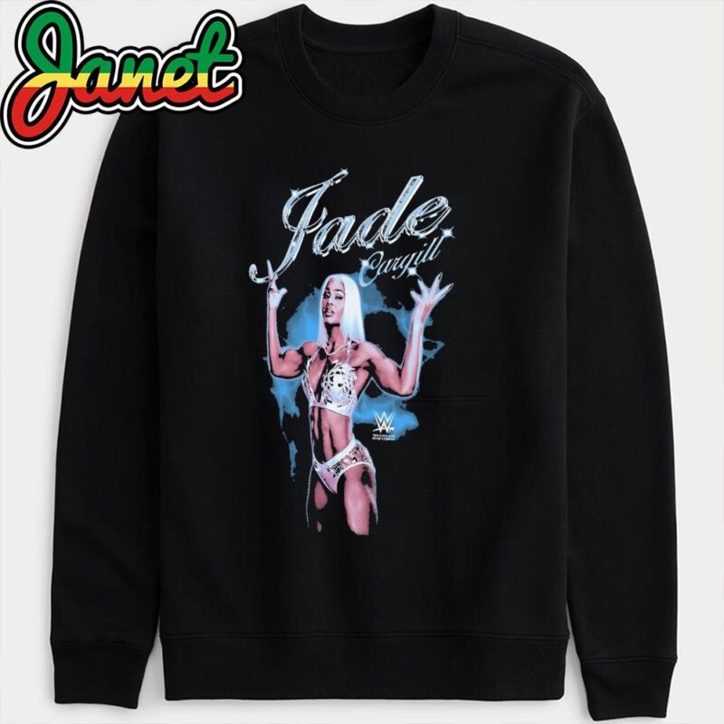 Ripple Junction Jade Cargill Chrome Text Graphic sweatshirt