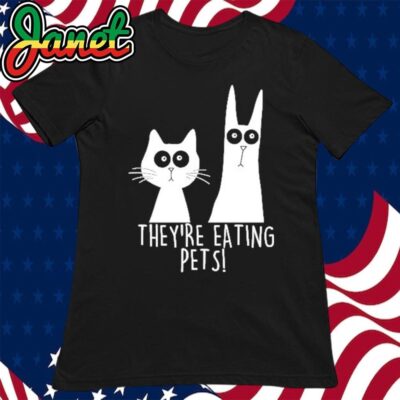 They’re eating pets humor black dog cat Trump Harris debate 2024 women