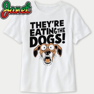 They're Eating The Dogs - Humorous Political Graphic sweatshirt