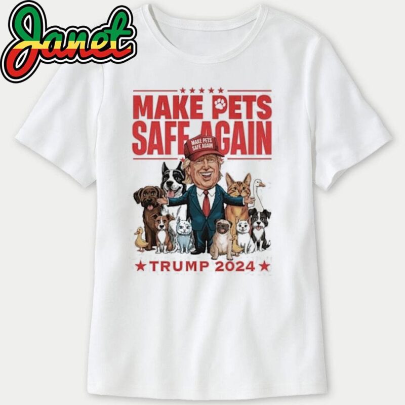 Funny make pets safe again Trump 2024 vote for Trump sweatshirt