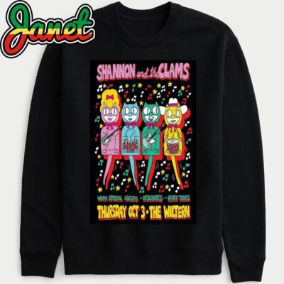 Shannon And The Clams At The Wiltern In Los Angeles, CA On October 3 2024 Poster sweatshirt
