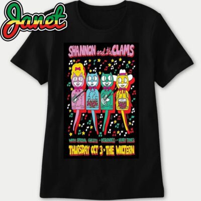Shannon And The Clams At The Wiltern In Los Angeles, CA On October 3 2024 Poster women