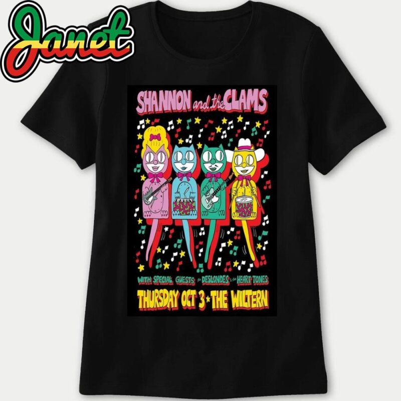 Shannon And The Clams At The Wiltern In Los Angeles, CA On October 3 2024 Poster women