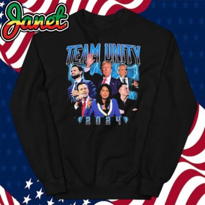 Trump Jd Vance Kennedy Tulsi Gabbard Elon Musk Team Unity 2024 sweatshirt