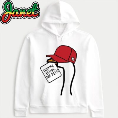 Trump 2024 Eating The Pets Debate Quote hoodie