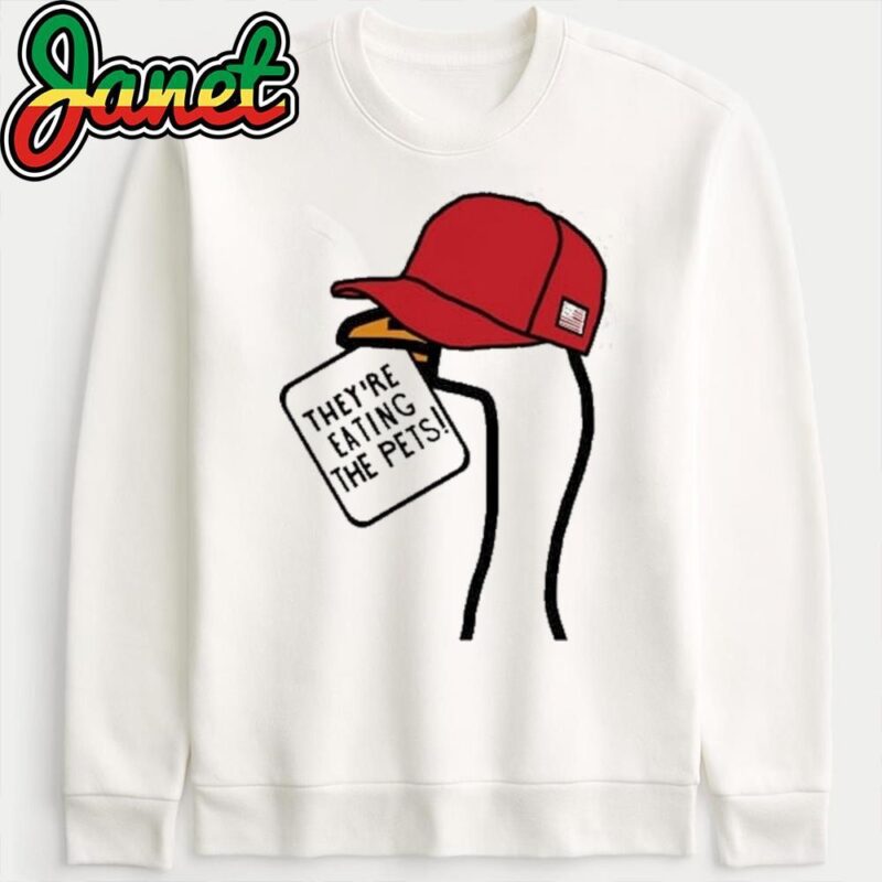 Trump 2024 Eating The Pets Debate Quote sweatshirt