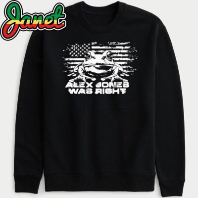 Right About Frogs sweatshirt