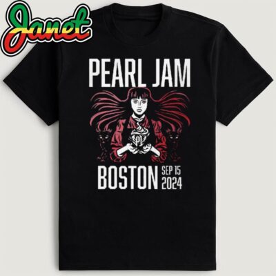 Pearl Jam At Fenway Park Boston, MA September 15, 2024 Shirt