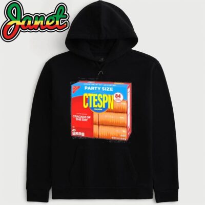 Party Size Ctespn Crackers hoodie