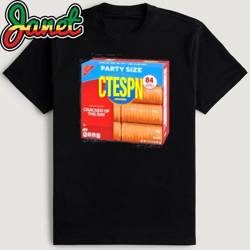 Party Size Ctespn Crackers Shirt
