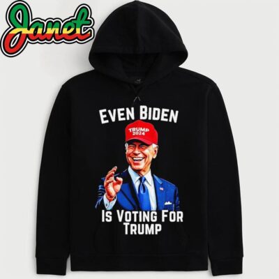 Smartest Thing Biden Has Done Is voting for Trump hoodie
