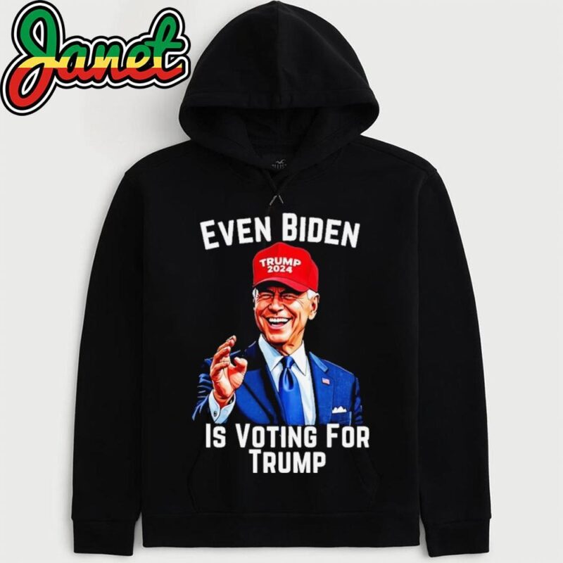 Smartest Thing Biden Has Done Is voting for Trump hoodie