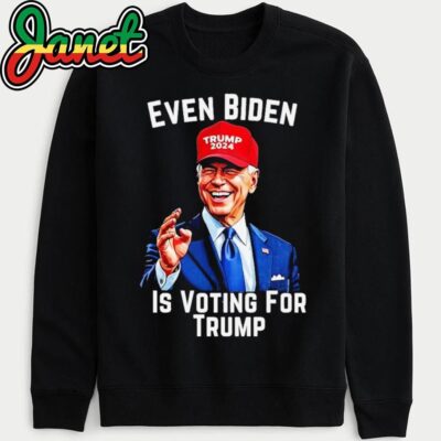 Smartest Thing Biden Has Done Is voting for Trump sweatshirt