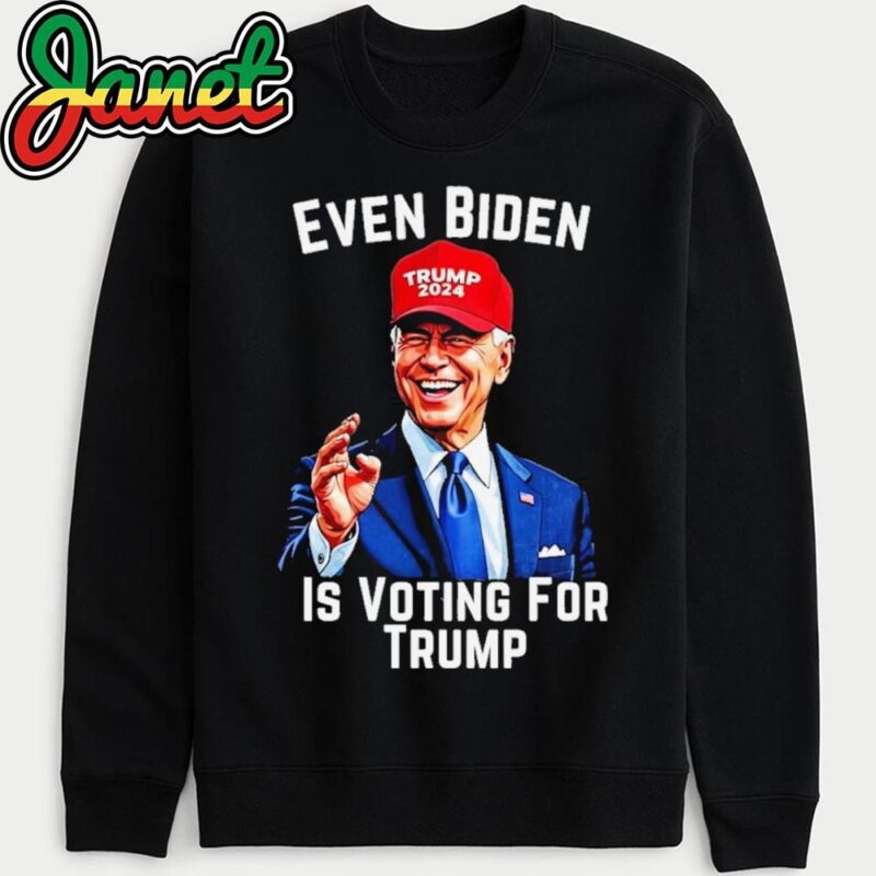 Smartest Thing Biden Has Done Is voting for Trump sweatshirt