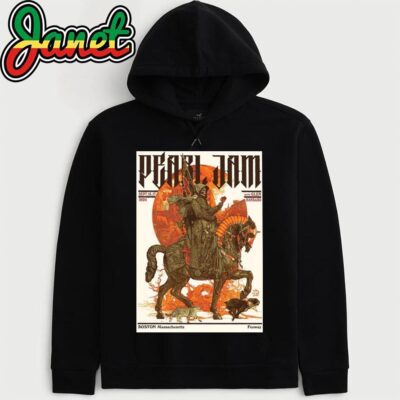 Pearl Jam Event Poster For Boston MA At Fenway Park On September 15 And 17 2024 Artwork By Krzysztof Domaradzki hoodie
