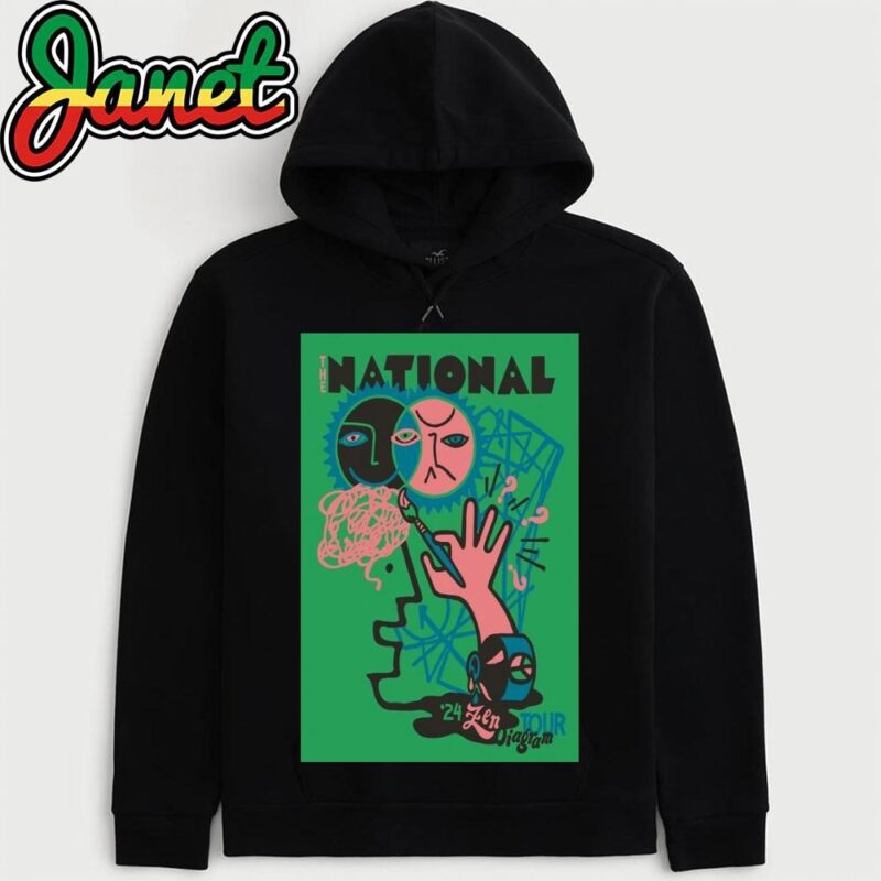 The National Zen Diagram 2024 Tour Potser hoodie