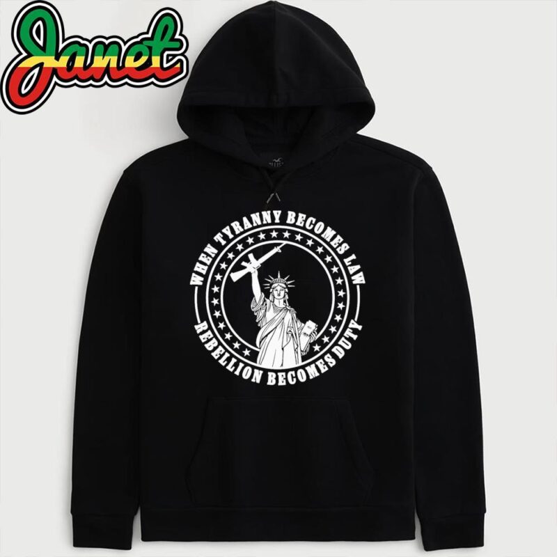 Rebellion Becomes Duty hoodie