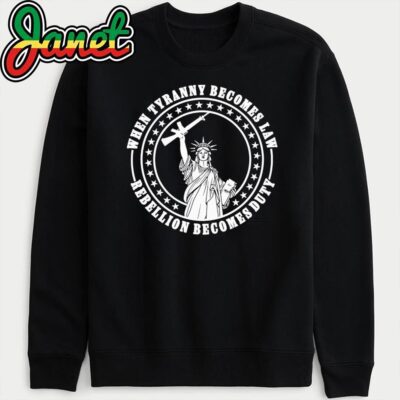 Rebellion Becomes Duty sweatshirt