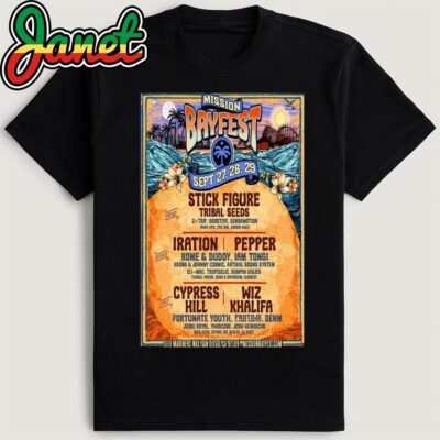 Mission Bayfest Sep 27-29 2024 San Diego CA Poster Shirt