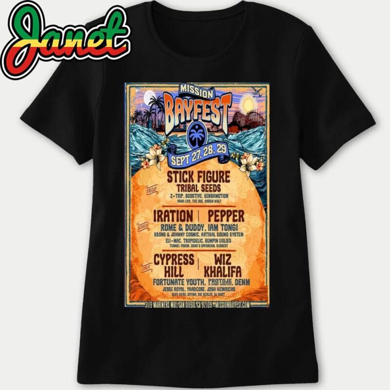 Mission Bayfest Sep 27-29 2024 San Diego CA Poster women