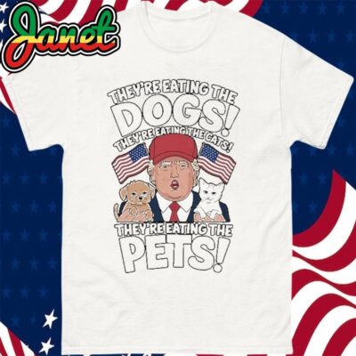 TheyRe Eating The Dogs Trump Vs Kamala 2024 Election Debate T-Shirt