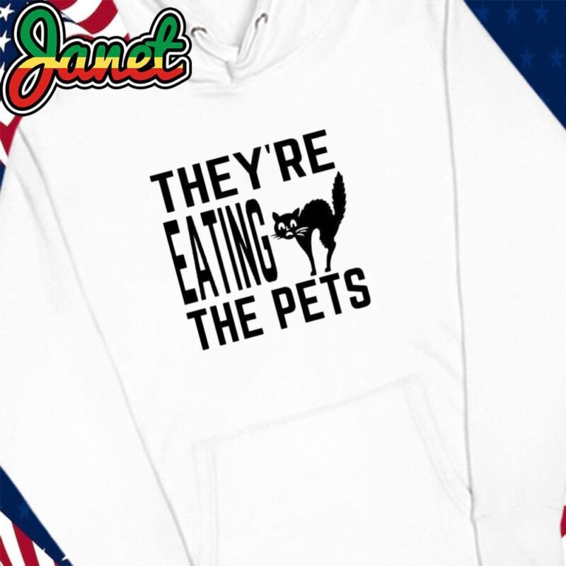 Trump vs Kamala Debate, They're Eating the Pets hoodie