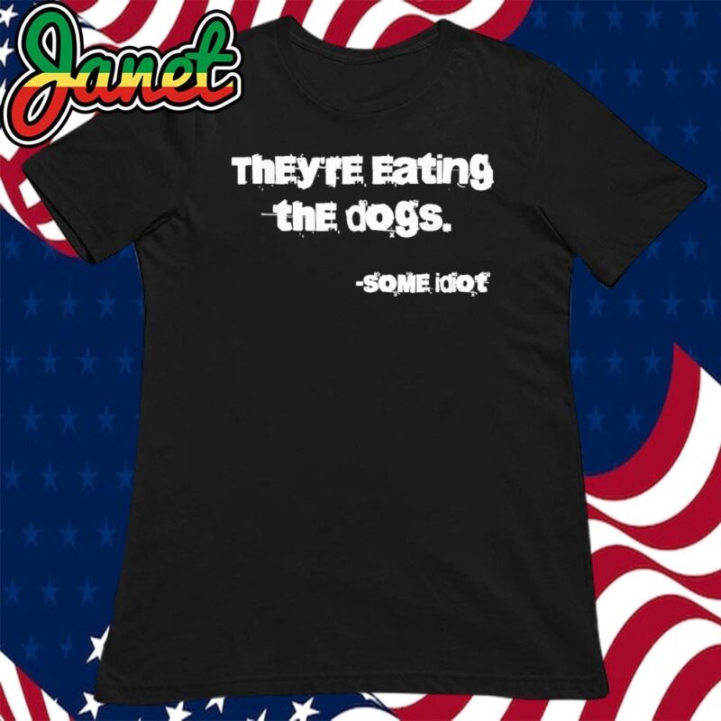 They're Eating The Dogs Some Idiot women
