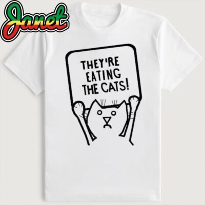 Trump 2024 Eating The Cats Debate Quote T-Shirt