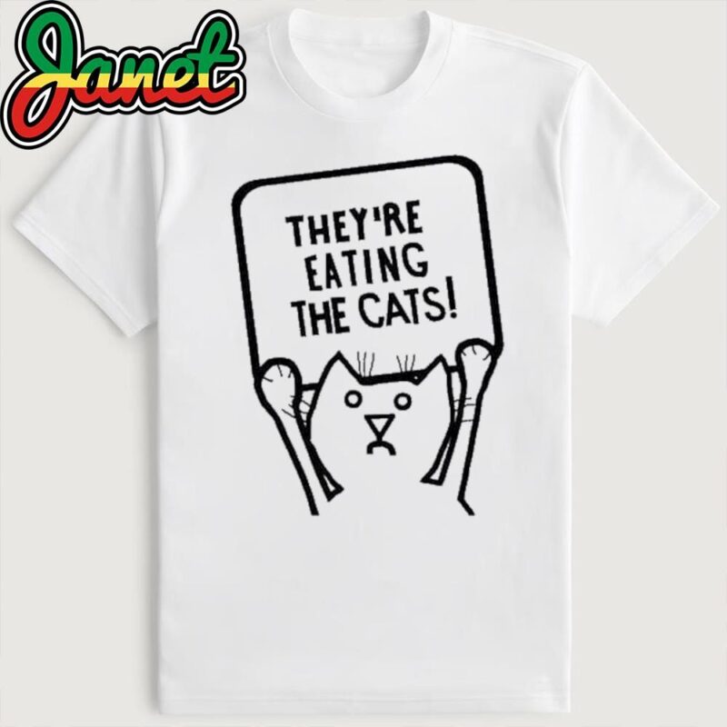 Trump 2024 Eating The Cats Debate Quote T-Shirt