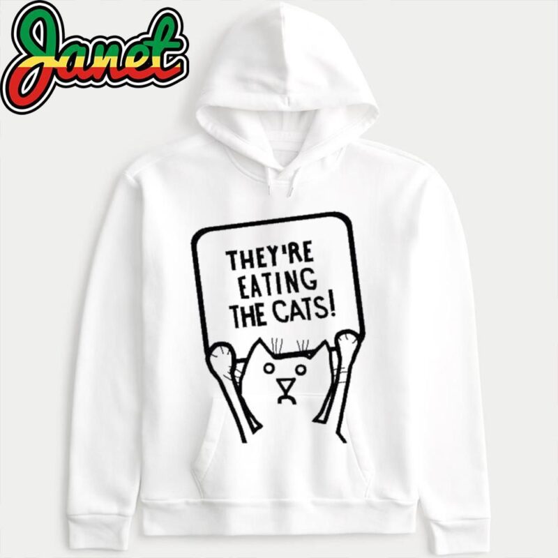 Trump 2024 Eating The Cats Debate Quote hoodie