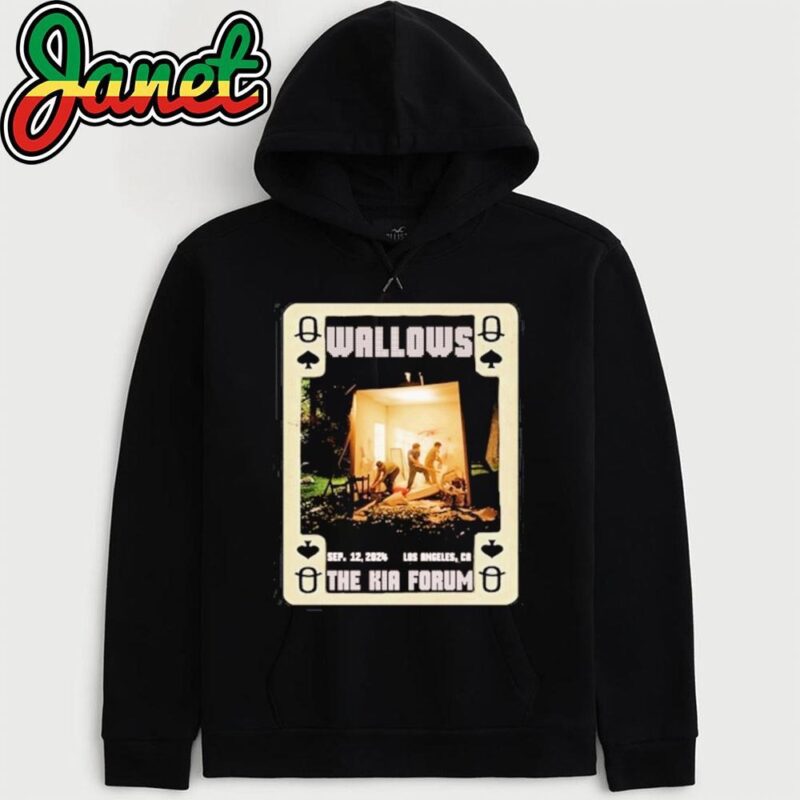 Wallows The Kia Forum Card hoodie