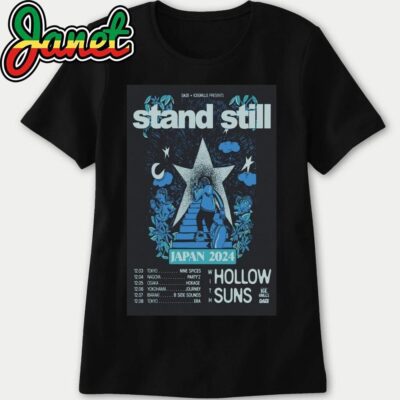 Stand Still Poster Tour In Tokyo Japan 2024 With Hollow Suns women
