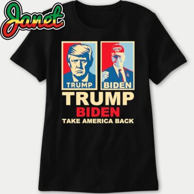 Trump Biden 2024 Take America Back Joe Biden Wearing A Trump Hat women