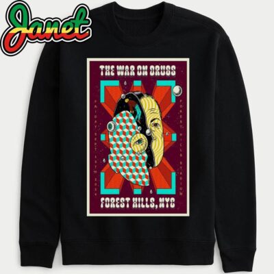 The War On Drugs September 13, 2024 In New York, NY Tour Poster sweatshirt