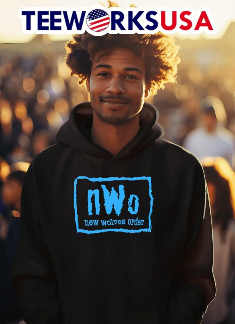 nWo new wolves order New World Order logo parody hoodie
