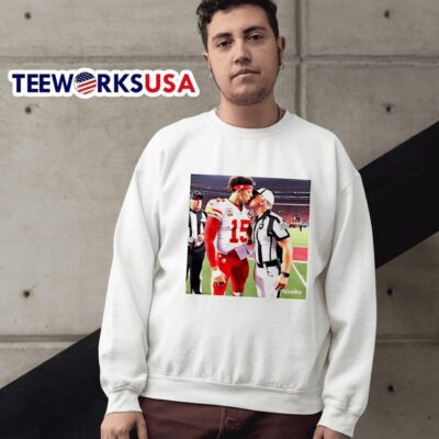 Patrick Mahomes Kissing The Refs sweater