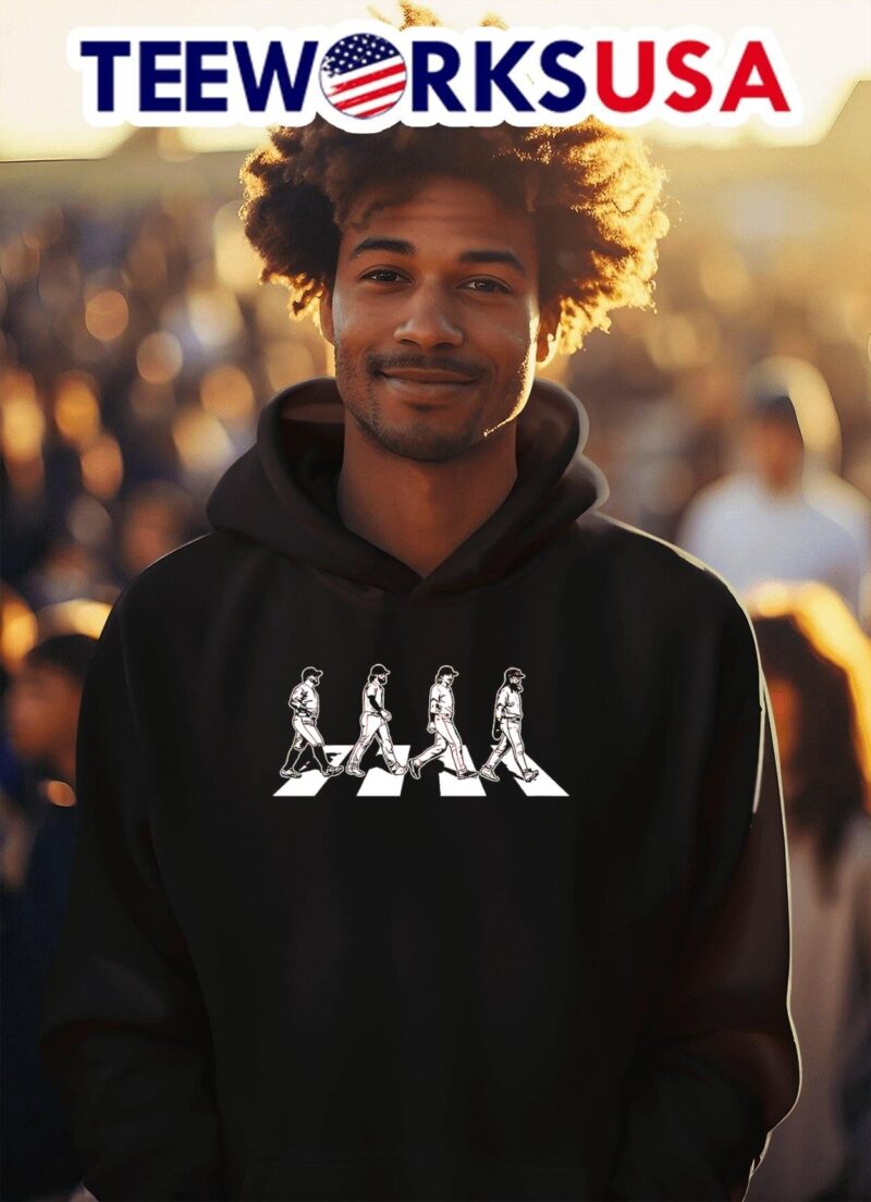 Philadelphia Phillies London series crossing Abbey road hoodie