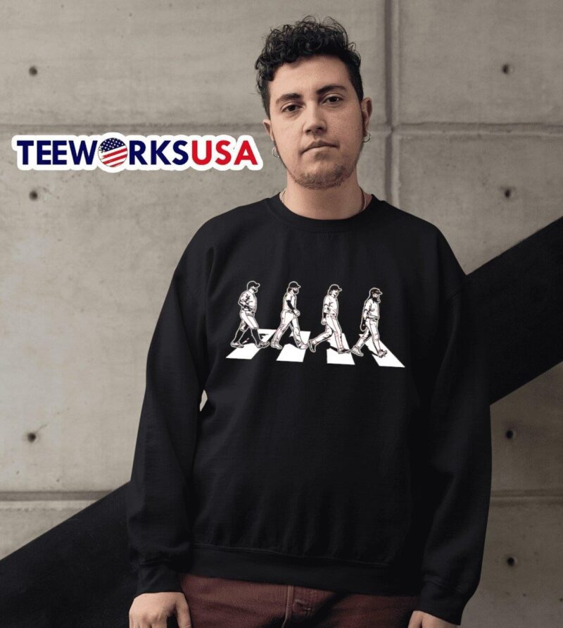 Philadelphia Phillies London series crossing Abbey road sweater
