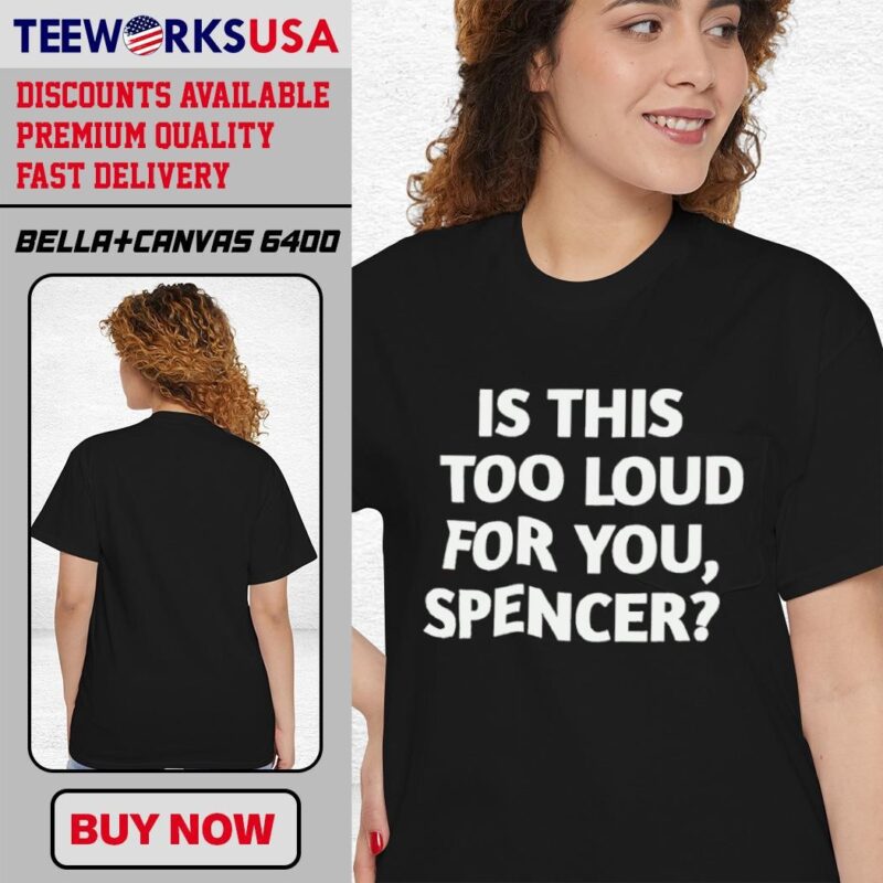 Is This Too Loud For You Spencer style classic-women-t-shirt