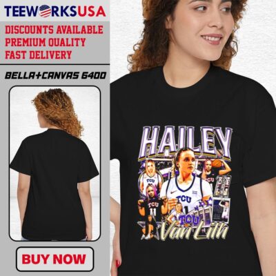Hailey Van Lith TCU Horned Frogs basketball classic-women-t-shirt