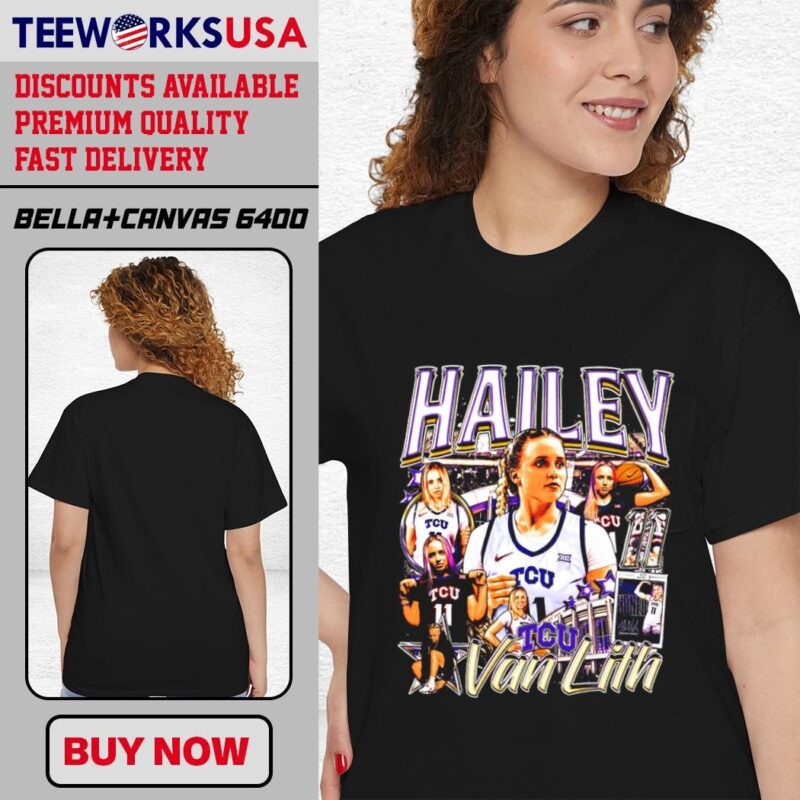 Hailey Van Lith TCU Horned Frogs basketball classic-women-t-shirt