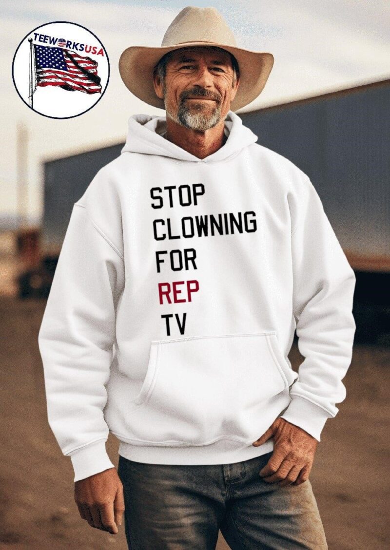 Stop clowning for rep TV Eras tour hoodie