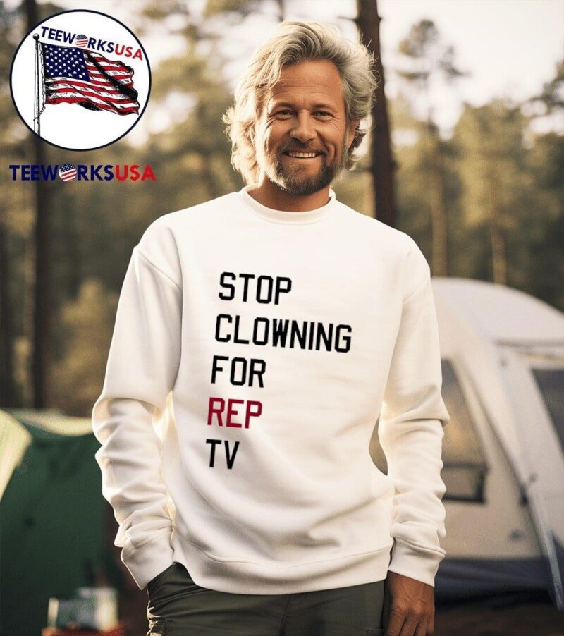 Stop clowning for rep TV Eras tour sweater