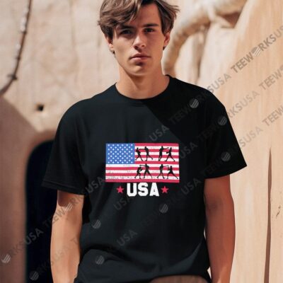 Olympic Paris 2024 Boxing USA Flag USA shirt