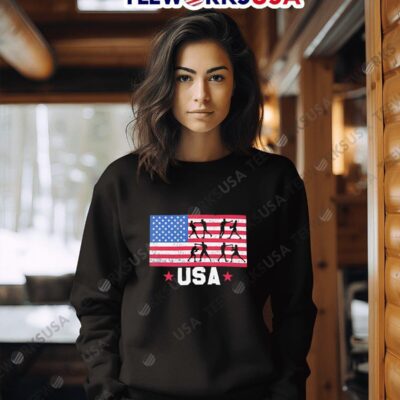 Olympic Paris 2024 Boxing USA Flag USA sweater