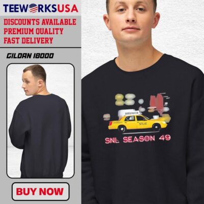 Snl Season 49 January 20, 2O24 Jacob Elordi Renee Rapp vintage black-unisex-sweatshirt